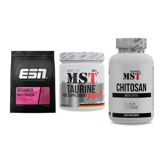 Definitionsphase-Set: ESN Designer + MST Taurine + MST Chitosan – alle enthaltenen Artikel