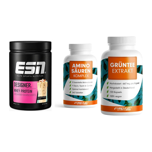 Definitionsphase-Set: ESN Designer + ProFuel Aminos + ProFuel Grünte – alle enthaltenen Artikel