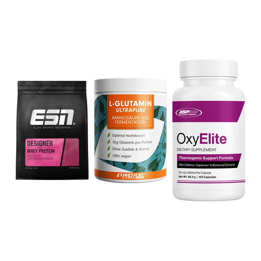 Definitionsphase-Set: ESN Designer + ProFuel Glutam + USP Labs – alle enthaltenen Artikel