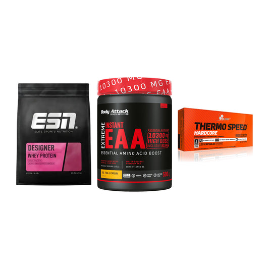 Definitionsphase-Set: ESN Designer + Body Attack + Olimp Thermo – alle enthaltenen Artikel