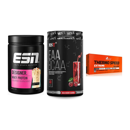 Definitionsphase-Set: ESN Designer + MST EAA & BCAA + Olimp Thermo – alle enthaltenen Artikel