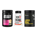 Definitionsphase-Set: ESN Designer + MST BCAA 1000 + Dedicated – alle enthaltenen Artikel