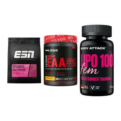 Definitionsphase-Set: ESN Designer + Body Attack + 1 weitere – alle enthaltenen Artikel
