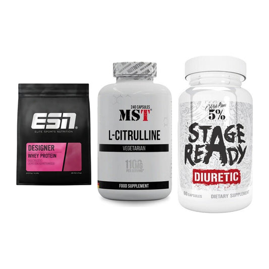 Definitionsphase-Set: ESN Designer + MST Citrulline + 5% Nutrition – alle enthaltenen Artikel