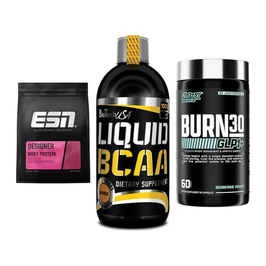 Definitionsphase-Set: ESN Designer + BioTech Liquid + Nutrex Burn 30 – alle enthaltenen Artikel