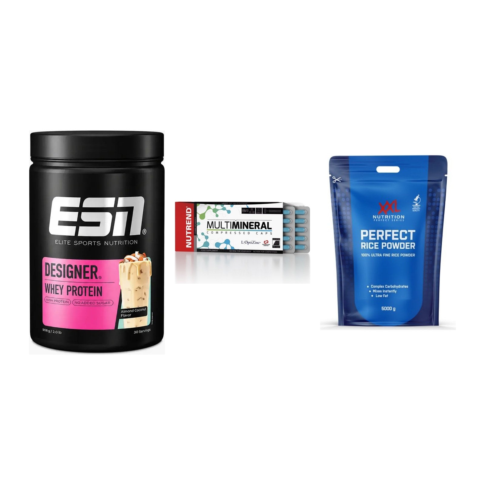Definitionsphase-Set: ESN Designer + Nutrend Multim + XXL Nutrition – alle enthaltenen Artikel