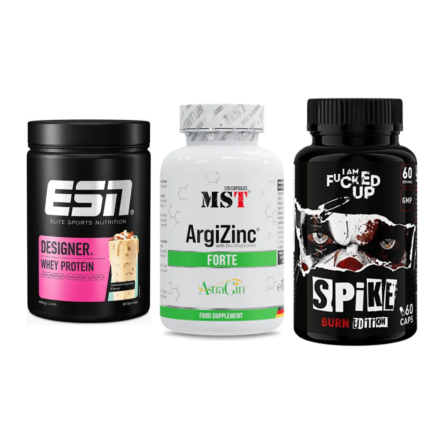 Definitionsphase-Set: ESN Designer + MST ArgiZinc + Swedish Supple – alle enthaltenen Artikel