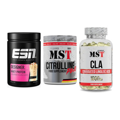 Definitionsphase-Set: ESN Designer + MST Citrulline + MST CLA 1000mg – alle enthaltenen Artikel