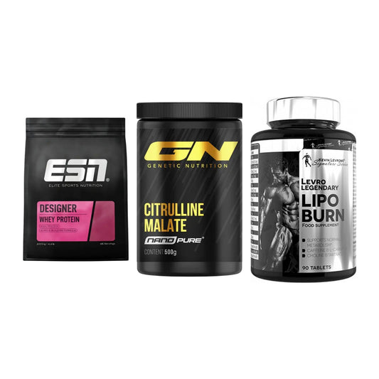 Definitionsphase-Set: ESN Designer + GN Citrulline + Kevin Levrone – alle enthaltenen Artikel