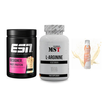 Definitionsphase-Set: ESN Designer + MST L-Arginine + More Nutrition – alle enthaltenen Artikel