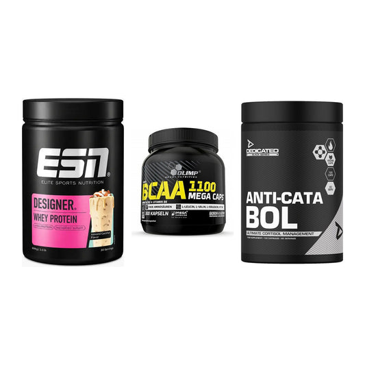 Definitionsphase-Set: ESN Designer + Olimp BCAA + Dedicated – alle enthaltenen Artikel