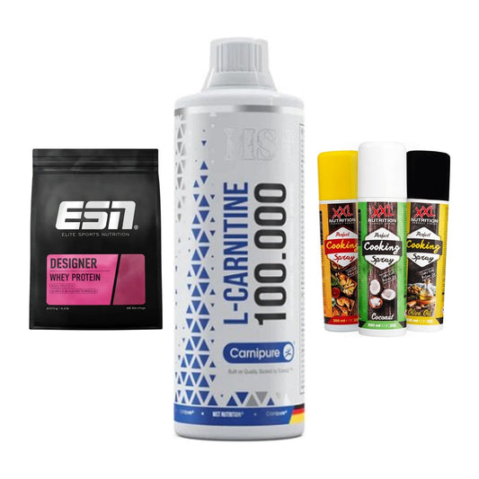 Definitionsphase-Set: ESN Designer + MST L-Carnitin + XXL Nutrition – alle enthaltenen Artikel