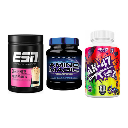 Definitionsphase-Set: ESN Designer + Scitec Amino + AK47 Labs – alle enthaltenen Artikel