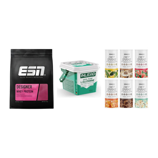 Definitionsphase-Set: ESN Designer + INLEAD L-Gluta + BioTech Diet – alle enthaltenen Artikel