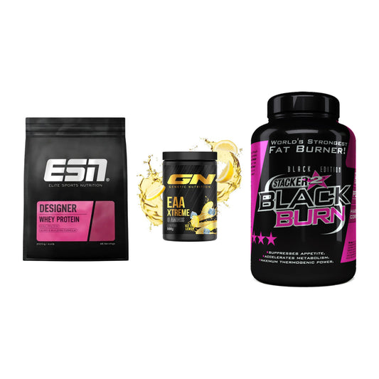 Definitionsphase-Set: ESN Designer + GN EAA Xtreme + Stacker2 Black – alle enthaltenen Artikel