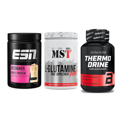 Definitionsphase-Set: ESN Designer + MST Glutamine + BioTech Thermo – alle enthaltenen Artikel