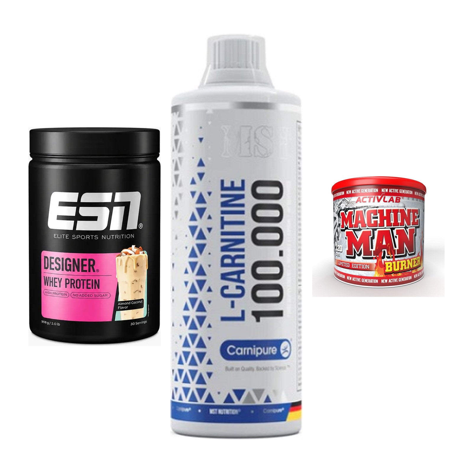 Definitionsphase-Set: ESN Designer + MST L-Carnitin + Activlab – alle enthaltenen Artikel