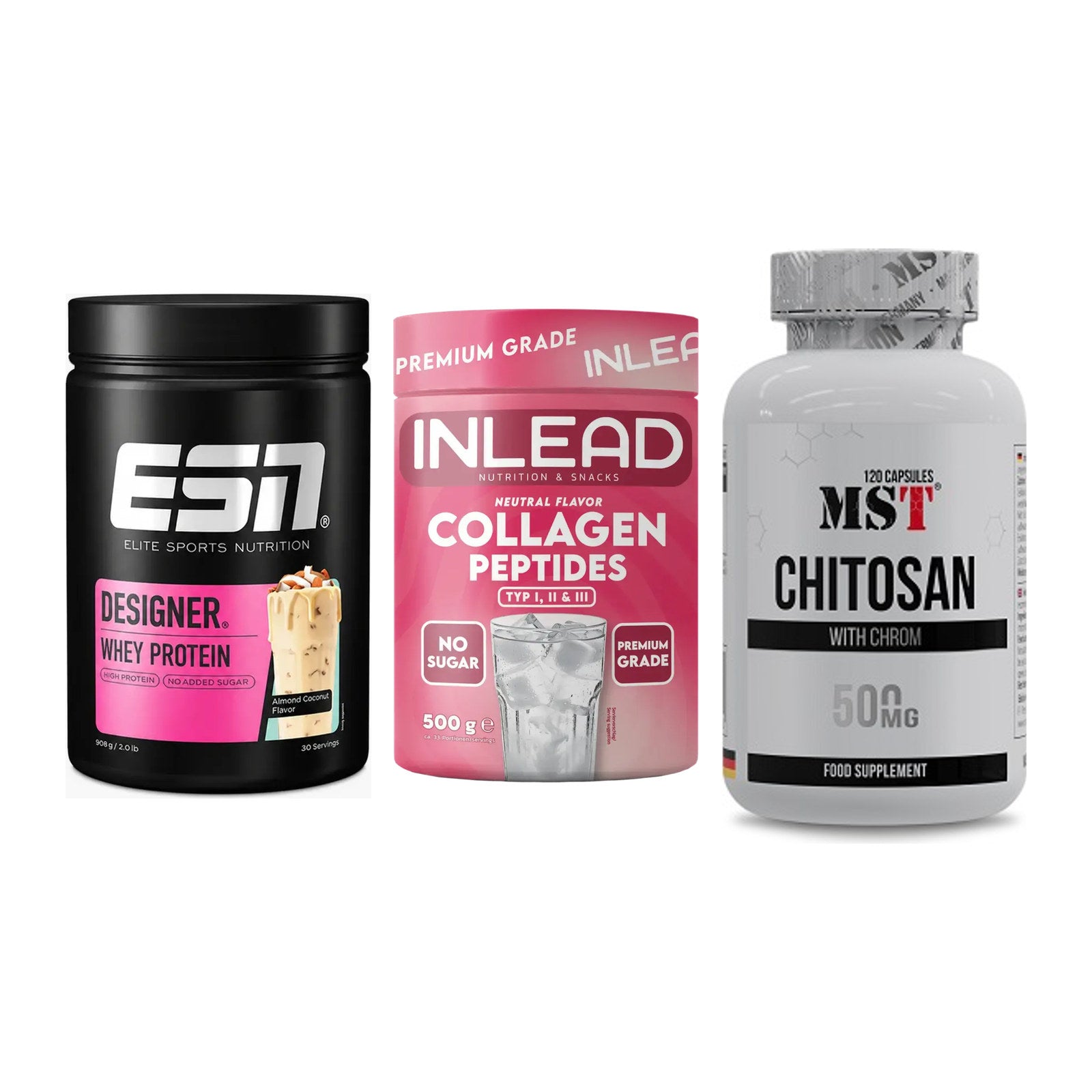 Definitionsphase-Set: ESN Designer + INLEAD Collage + MST Chitosan – alle enthaltenen Artikel