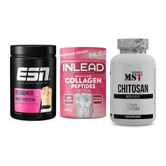 Definitionsphase-Set: ESN Designer + INLEAD Collage + MST Chitosan – alle enthaltenen Artikel