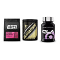 Definitionsphase-Set: ESN Designer Whey + Peak Glutamin + Scitec CLA – alle enthaltenen Artikel