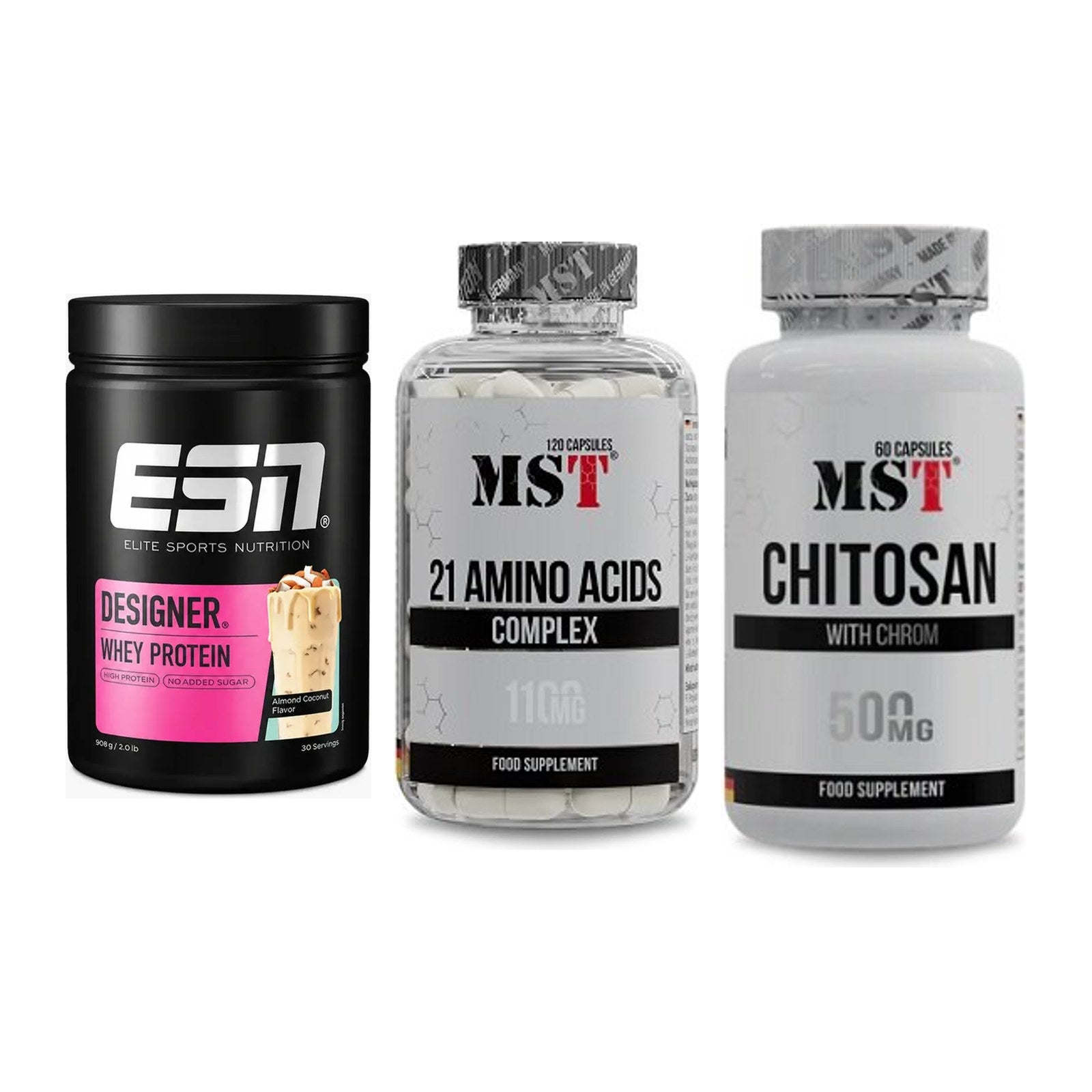 Definitionsphase-Set: ESN Designer + MST 21 Amino + MST Chitosan – alle enthaltenen Artikel