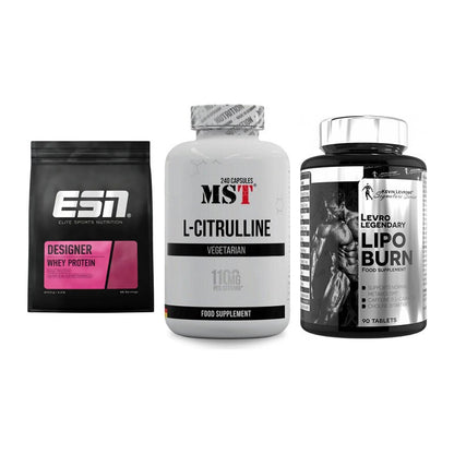 Definitionsphase-Set: ESN Designer + MST Citrulline + Kevin Levrone – alle enthaltenen Artikel