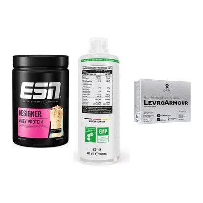 Definitionsphase-Set: ESN Designer + MST L-Carnitin + Kevin Levrone – alle enthaltenen Artikel