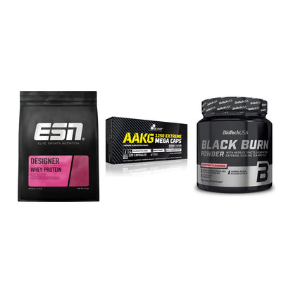 Definitionsphase-Set: ESN Designer + Olimp AAKG + BioTech Black – alle enthaltenen Artikel