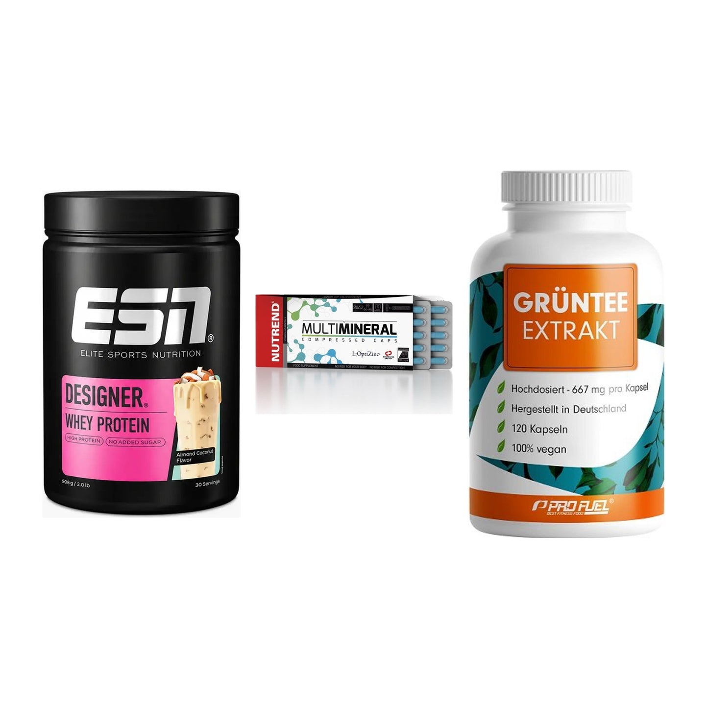 Definitionsphase-Set: ESN Designer + Nutrend Multim + ProFuel Grünte – alle enthaltenen Artikel