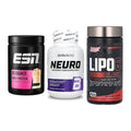 Definitionsphase-Set: ESN Designer + BioTech Neuro + Nutrex Lipo 6 – alle enthaltenen Artikel
