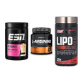 Definitionsphase-Set: ESN Designer + BioTech L-Argi + Nutrex Lipo 6 – alle enthaltenen Artikel