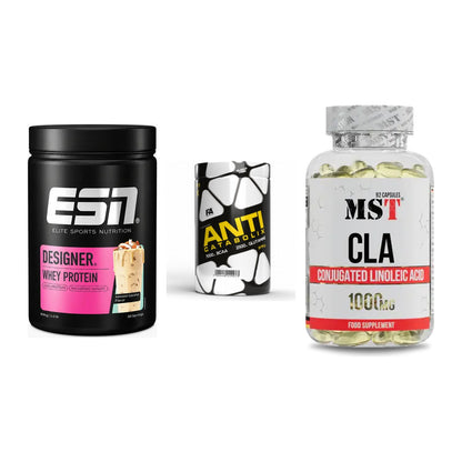 Definitionsphase-Set: ESN Designer + FA Nutrition + MST CLA 1000mg – alle enthaltenen Artikel