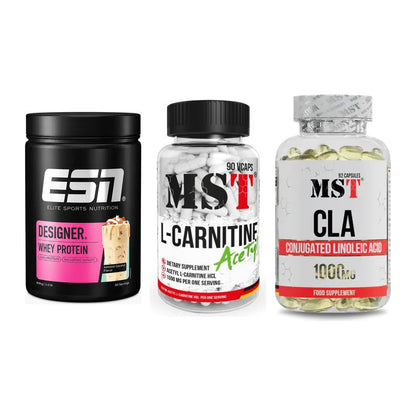 Definitionsphase-Set: ESN Designer + MST L-Carnitin + MST CLA 1000mg – alle enthaltenen Artikel