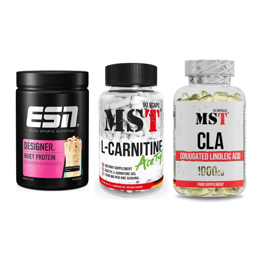 Definitionsphase-Set: ESN Designer + MST L-Carnitin + MST CLA 1000mg – alle enthaltenen Artikel