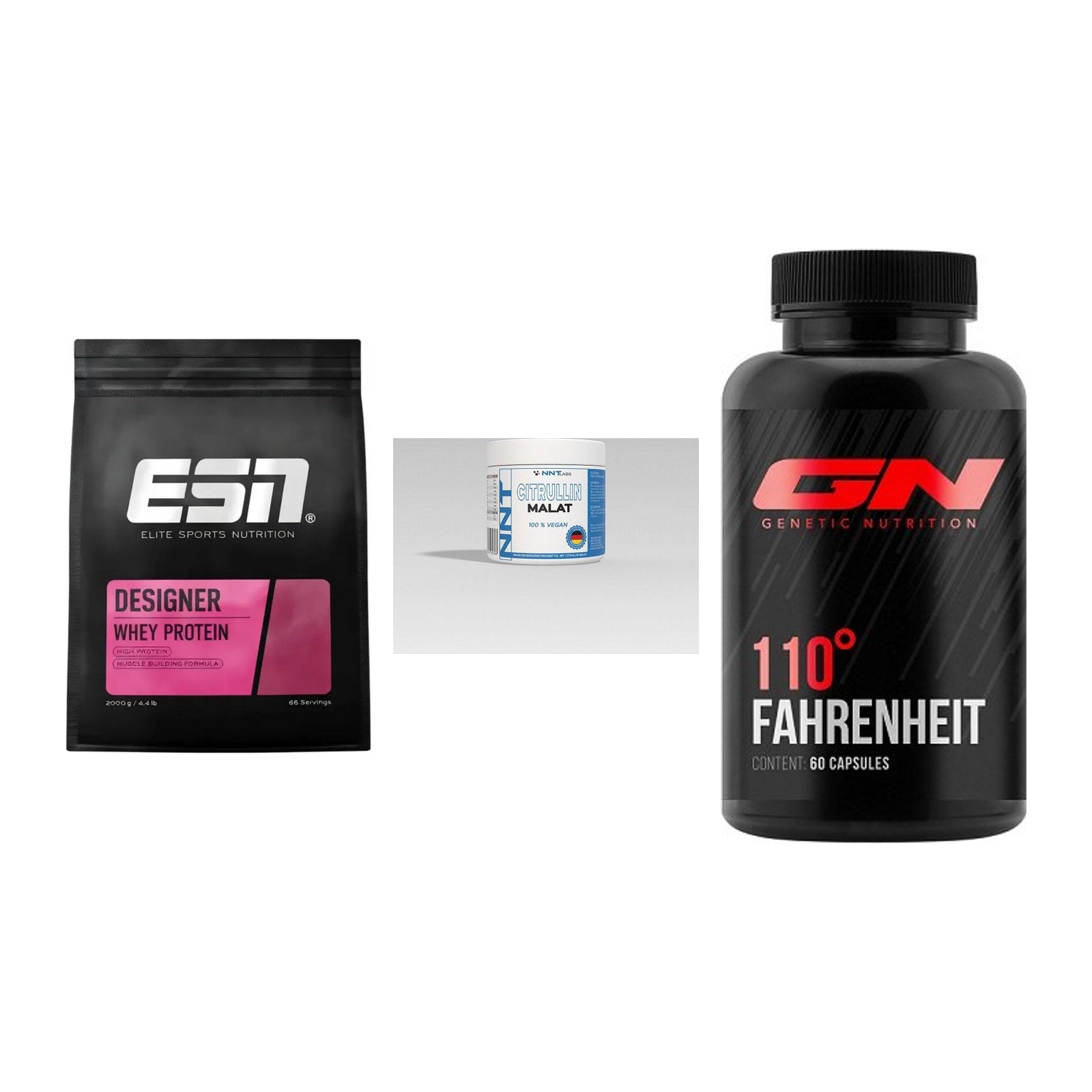 Definitionsphase-Set: ESN Designer + NNT Citrullin + GN 110 Fahrenh – alle enthaltenen Artikel