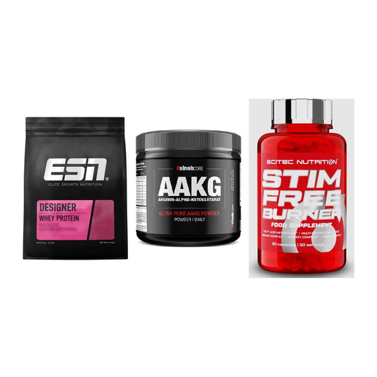 Definitionsphase-Set: ESN Designer + Sinob Core + Scitec Stim – alle enthaltenen Artikel