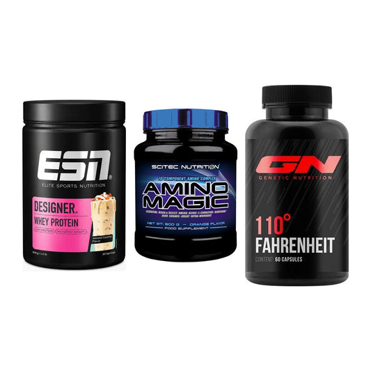 Definitionsphase-Set: ESN Designer + Scitec Amino + GN 110 Fahrenh – alle enthaltenen Artikel