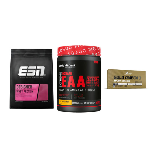 Definitionsphase-Set: ESN Designer + Body Attack + Olimp Omega 3 – alle enthaltenen Artikel