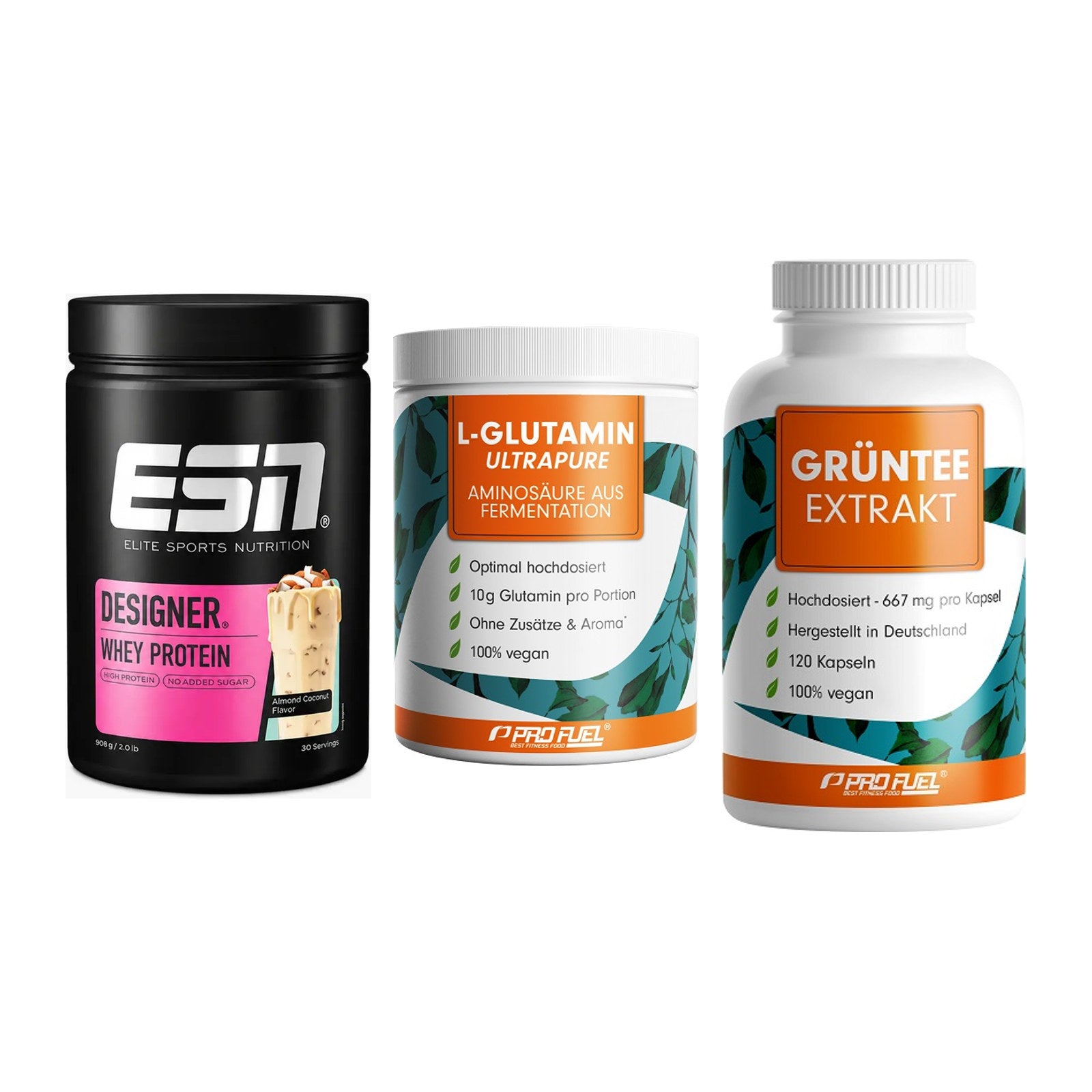 Definitionsphase-Set: ESN Designer + ProFuel Glutam + ProFuel Grünte – alle enthaltenen Artikel