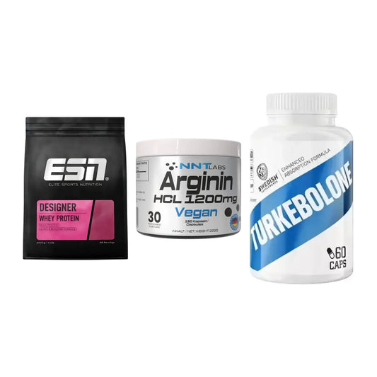 Definitionsphase-Set: ESN Designer + NNT Arginin + Swedish Supple – alle enthaltenen Artikel