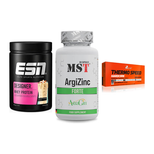 Definitionsphase-Set: ESN Designer + MST ArgiZinc + Olimp Thermo – alle enthaltenen Artikel