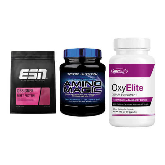 Definitionsphase-Set: ESN Designer + Scitec Amino + USP Labs – alle enthaltenen Artikel