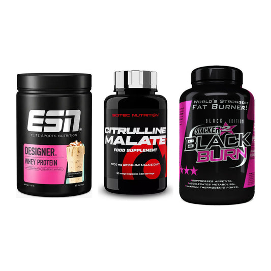 Definitionsphase-Set: ESN Designer + Scitec Citrull + Stacker2 Black – alle enthaltenen Artikel