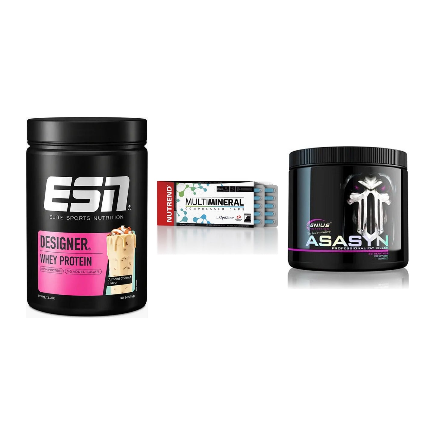Definitionsphase-Set: ESN Designer + Nutrend Multim + Genius Nutriti – alle enthaltenen Artikel
