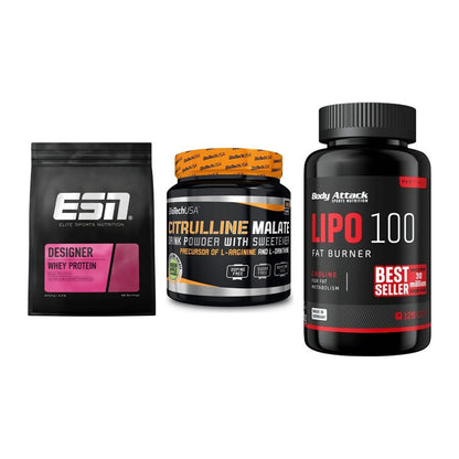 Definitionsphase-Set: ESN Designer + BioTech Citrul + Body Attack – alle enthaltenen Artikel
