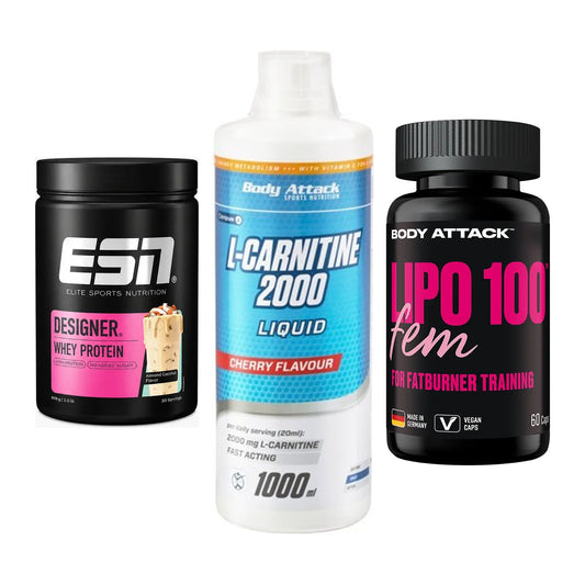 Definitionsphase-Set: ESN Designer + Body Attack + 1 weitere – alle enthaltenen Artikel
