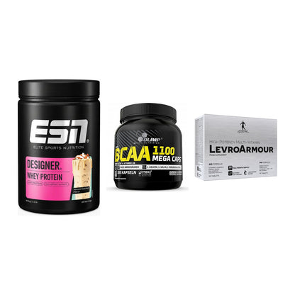 Definitionsphase-Set: ESN Designer + Olimp BCAA + Kevin Levrone – alle enthaltenen Artikel