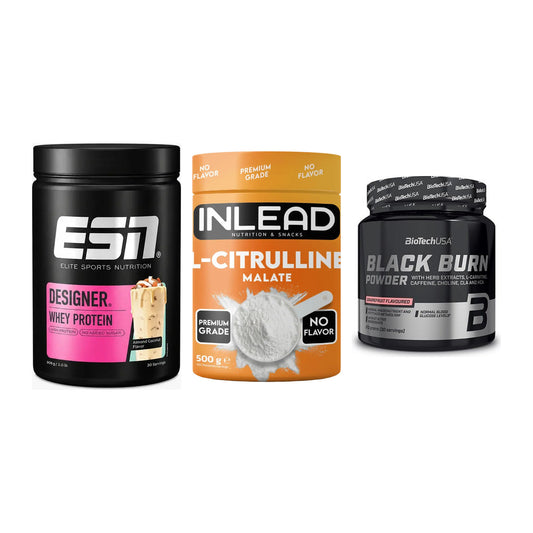 Definitionsphase-Set: ESN Designer + INLEAD L-Citru + BioTech Black – alle enthaltenen Artikel