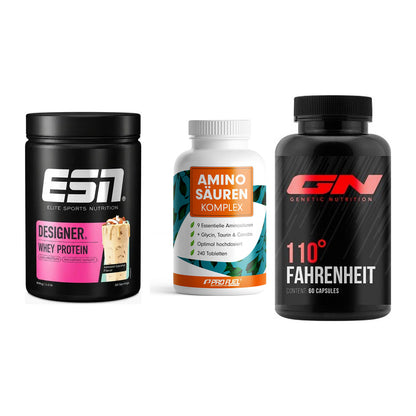Definitionsphase-Set: ESN Designer + ProFuel Aminos + GN 110 Fahrenh – alle enthaltenen Artikel