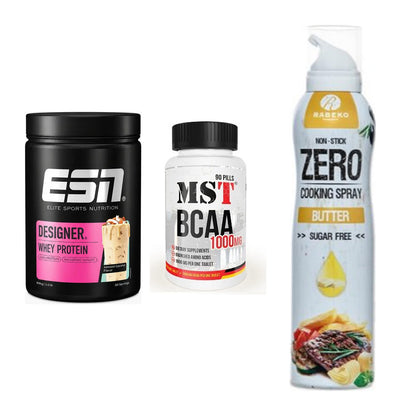 Definitionsphase-Set: ESN Designer + MST BCAA 1000 + Rabeko Zero – alle enthaltenen Artikel